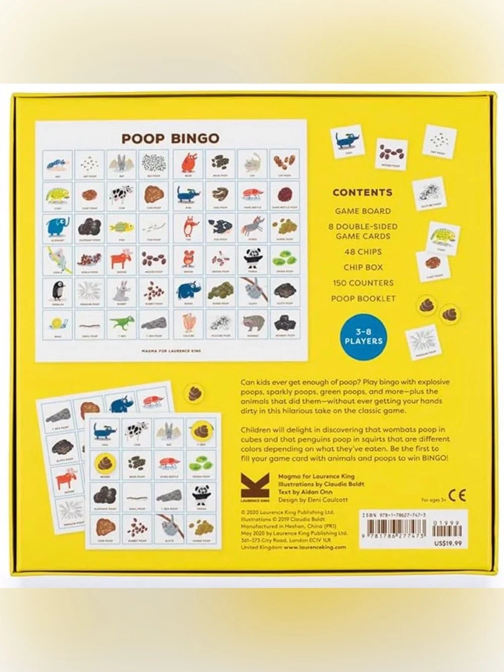 Poop Bingo Kids Game